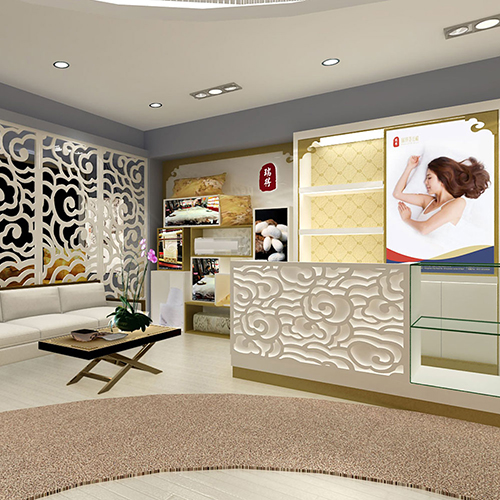 瑞得蠶絲被店面空間設計